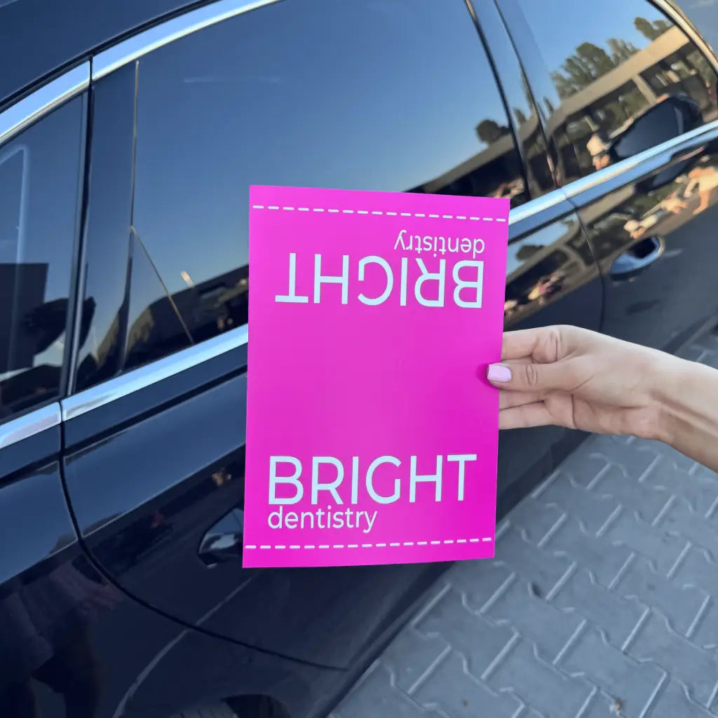 Pinkie Car Tag