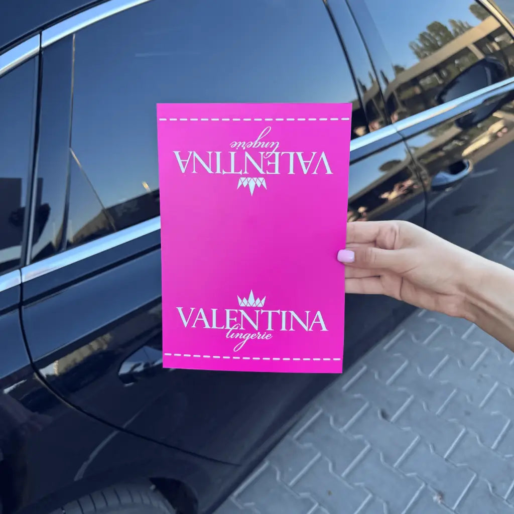 Pinkie Car Tag