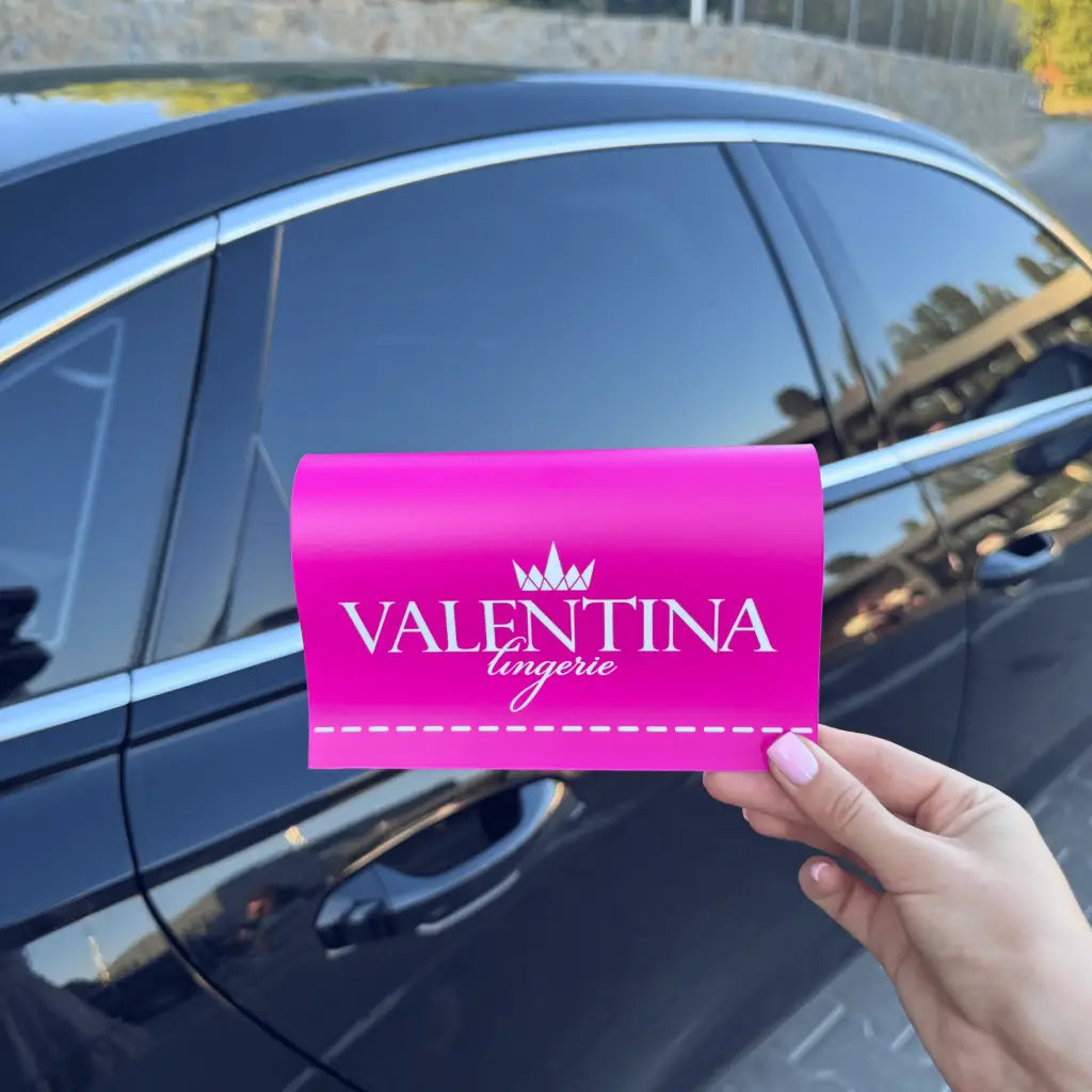 Pinkie Car Tag
