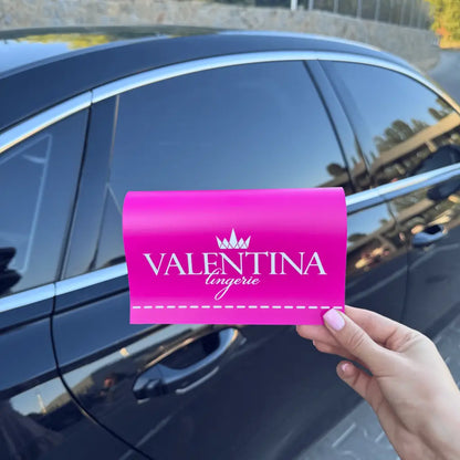 Pinkie Car Tag