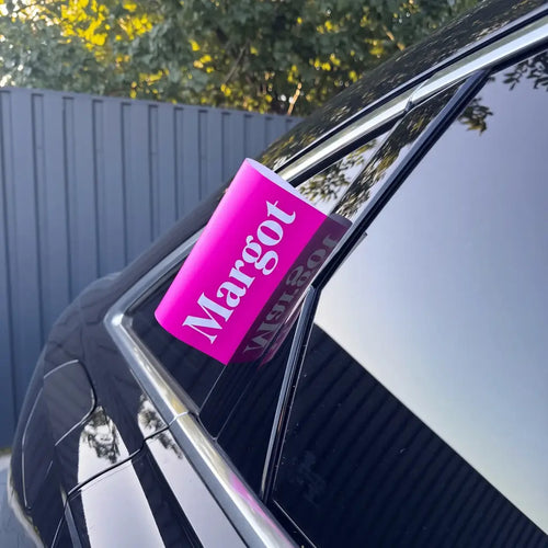 Pinkie Car Tag